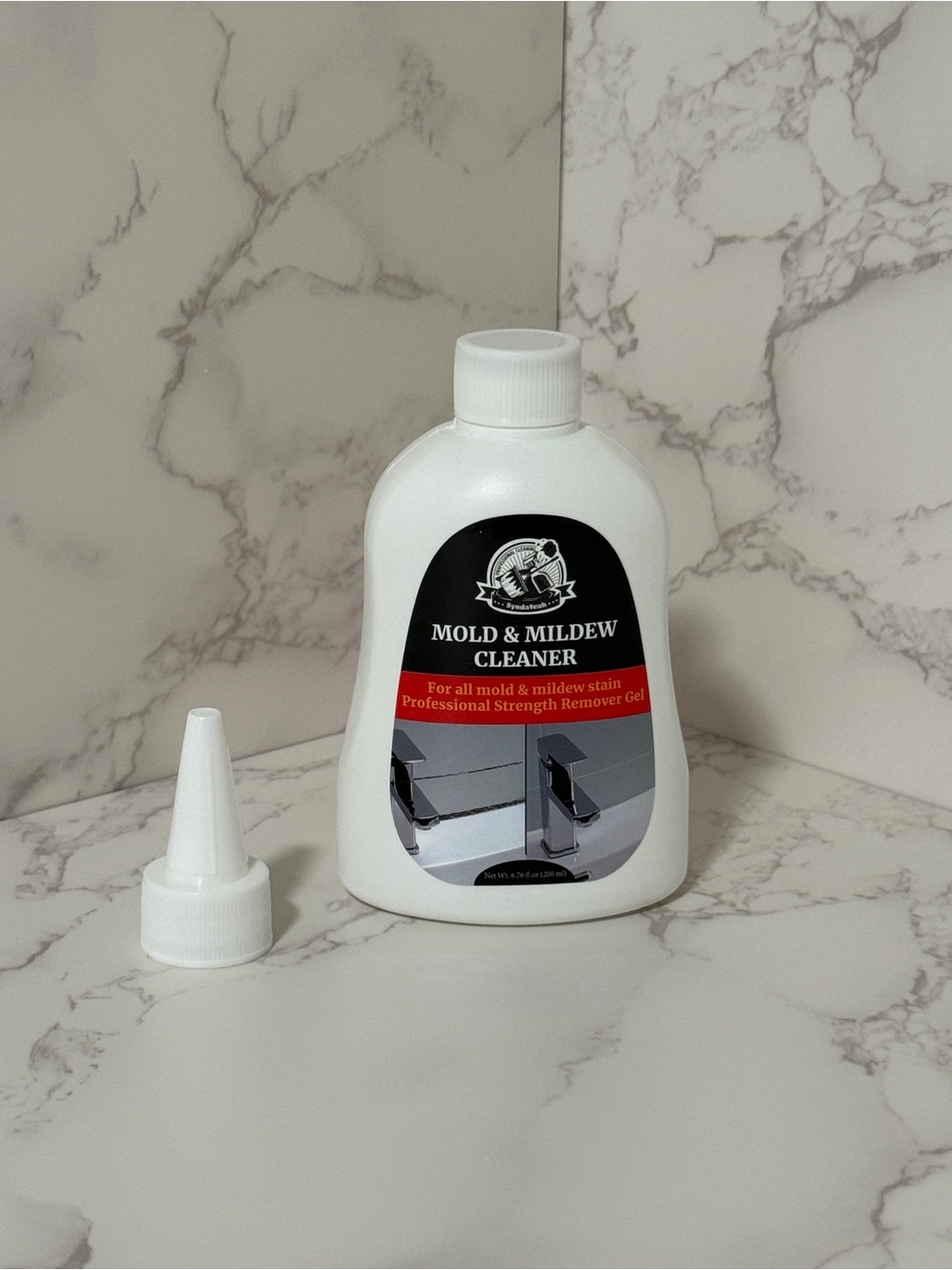 Mold & Mildew Cleaner Gel - White Bottle